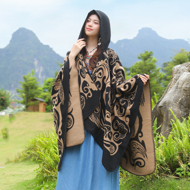 Yeni Kadın Kapüşonlu Şal, Sıca - Go Ethnic Fashion incelemesi ve fiyatı