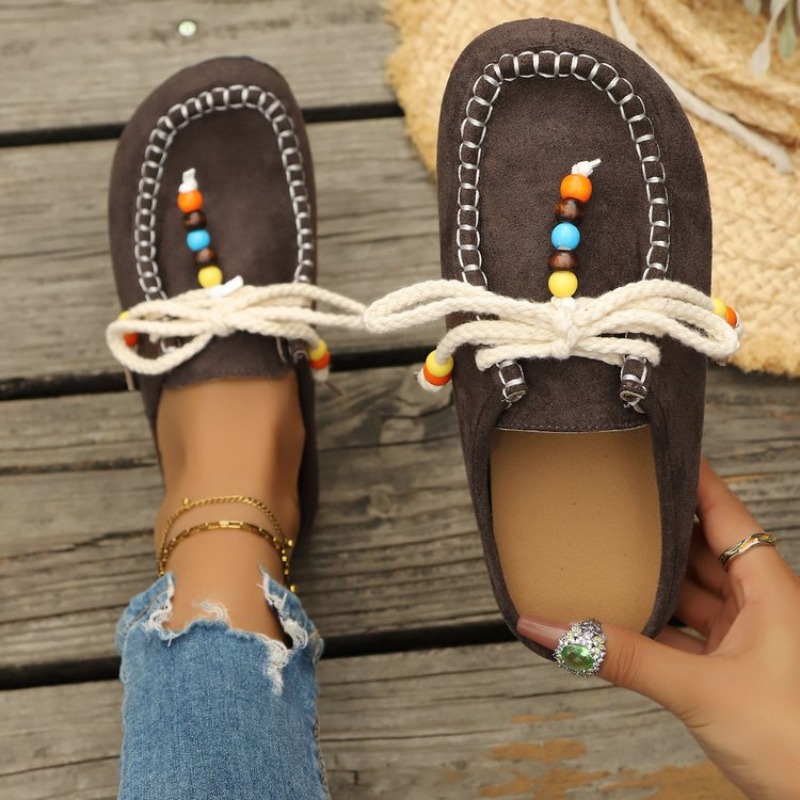 Kadın 2026 Yeni Slip-On Loafer - Ethnic Fashion Women incelemesi ve fiyatı