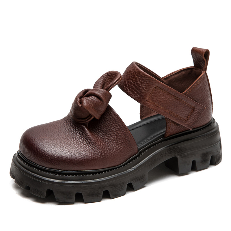 5 cm Etnik Düğüm Platformu Kam - Ethnic Fashion Women incelemesi ve fiyatı